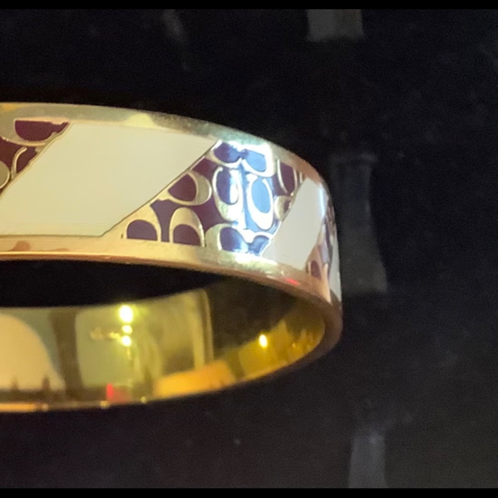 Vintage Coach bangle and ring set - Picture 5 of 6